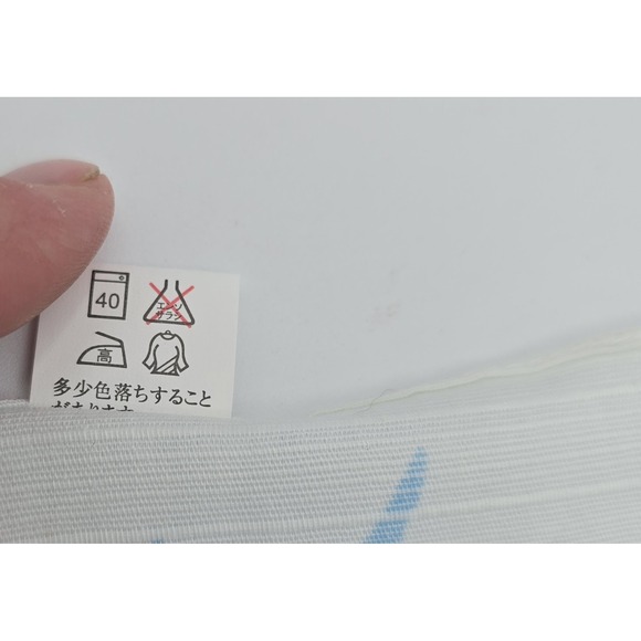 VTG Cherry Blossom Pink & White Folding Fan +Japanese Mt. Fuji Matching Fabric - Picture 6 of 12